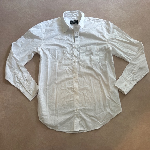 J. Crew Garçon classic shirt in cotton poplin • size 4 • NWT •  BY715 - Picture 5 of 13